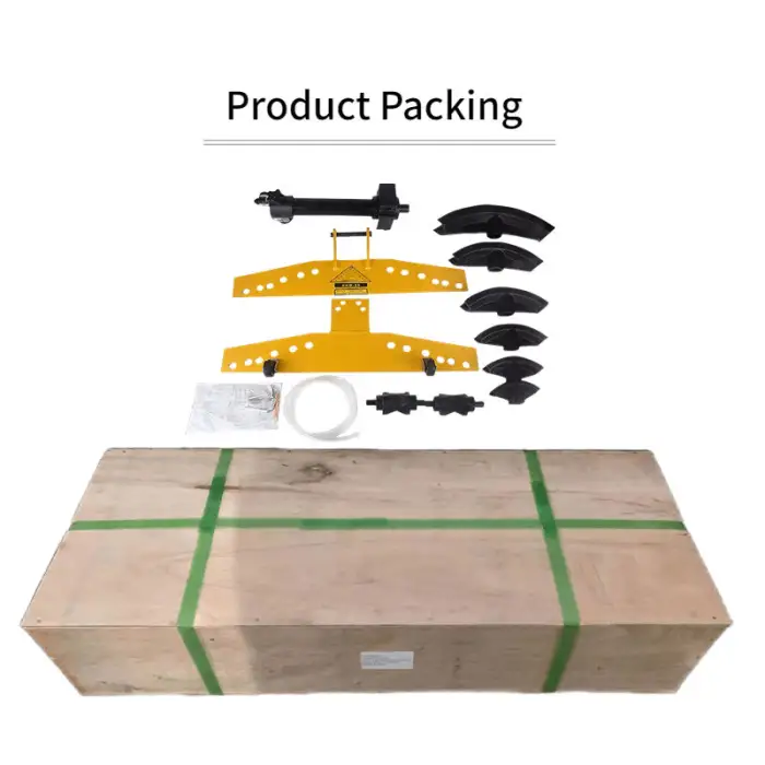 22-60mm Hydraulic Tube Pipe Bender Multifunctional Manual Steel Pipe Bending Tool Machine 16T Galvanized Pipe Iron Tool