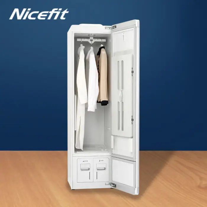 Clothes Steamer Cabinet Garment Smart Wardrobe Shaping Wrinkle Removal Home Steam Closet