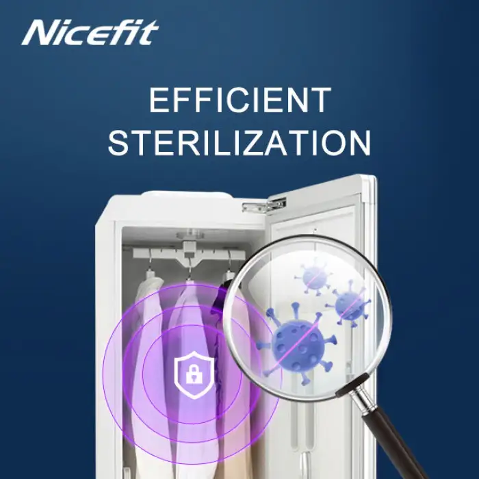 Clothes Steamer Cabinet Garment Smart Wardrobe Shaping Wrinkle Removal Home Steam Closet