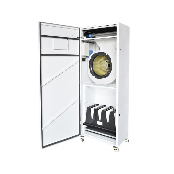 Eddaair Plasma air Cleaner Ionizer Disinfection Technology Movable air Purifier in Large Food Processing Plant