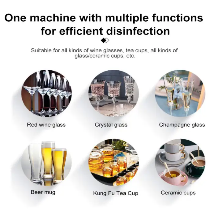 Smart Stainless Steel Glass Rack Dishwasher for Hotel Kitchens Portable Commercial Lavavajillas