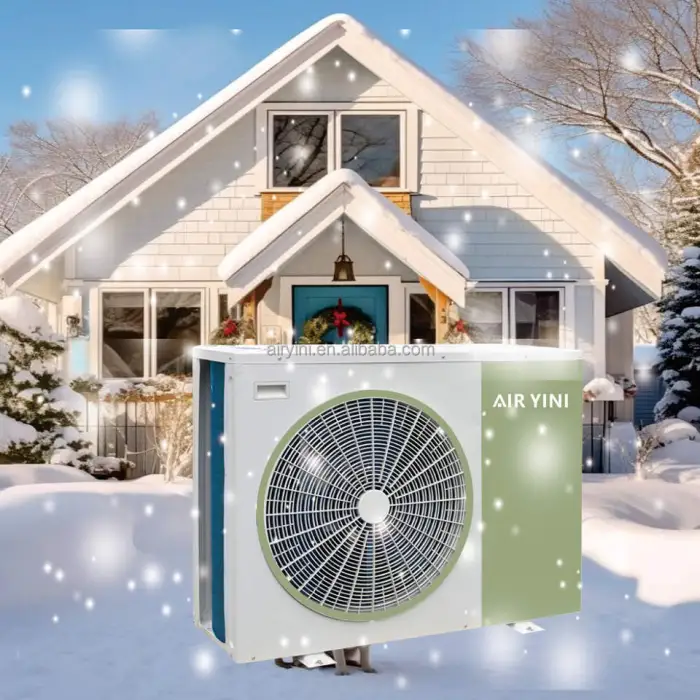 Solar Inverter Heat Pump Monoblock Hydronic Heating Cooling DHW Air Source Heat Pumps Air Conditioner Smart Major Appliances