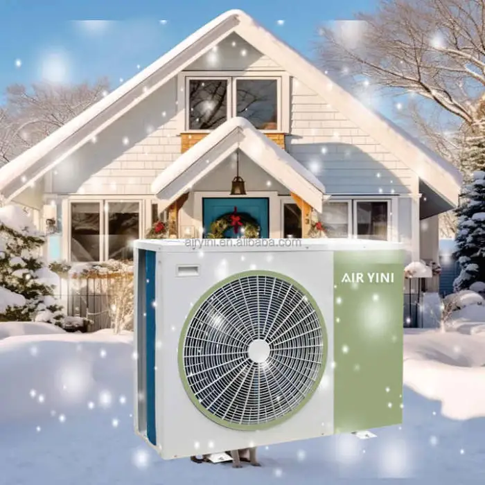 Solar Inverter Heat Pump Monoblock Hydronic Heating Cooling DHW Air Source Heat Pumps Air Conditioner Smart Major Appliances