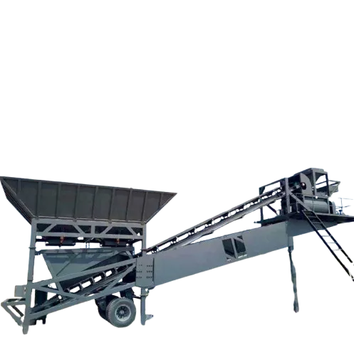 YHZS35 Mobile Concrete Batching Plant view 2