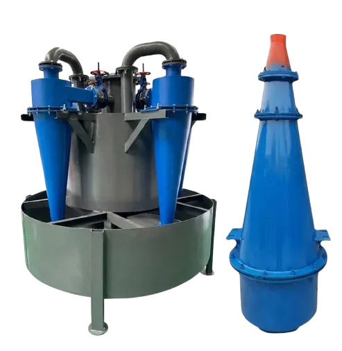 Ceramic Lined Industrial Mining Hydrocyclone Separator view 2