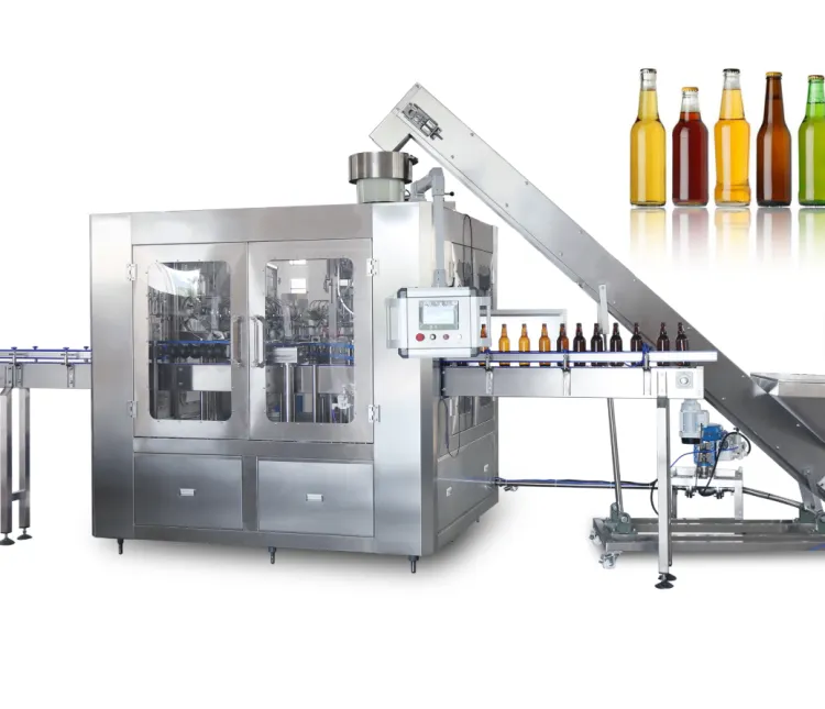Compact Isobaric Beer Filling Line view 2