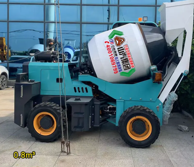 2m³ Diesel Self-Loading Concrete Mixer Truck with 3500L Mixing Drum view 2