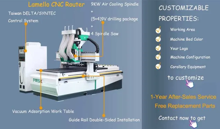 ATC CNC Nesting Machine for Cabinet and Office Furniture Production view 6