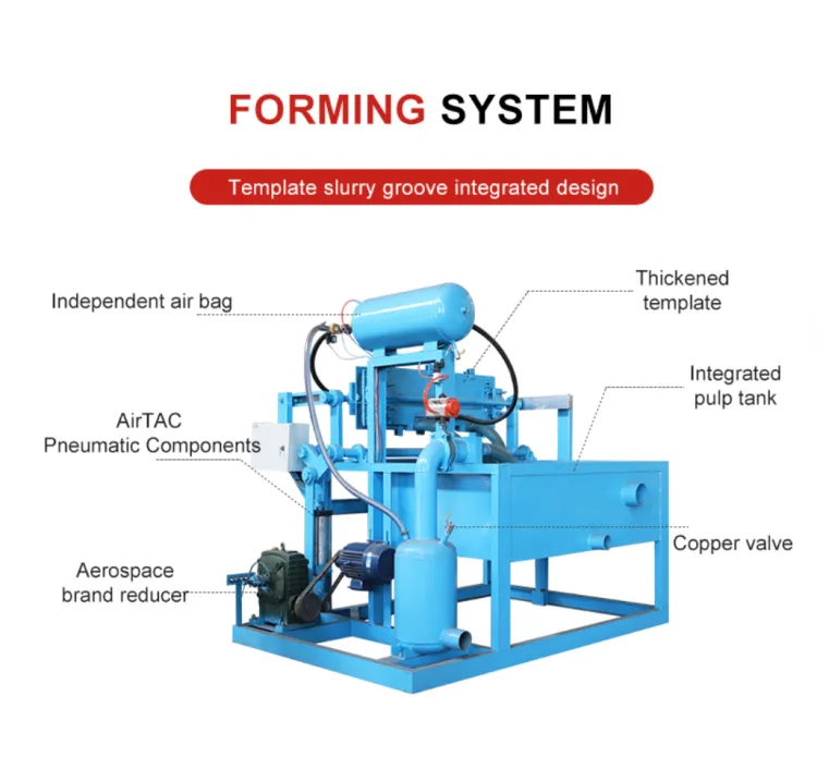 Domestic Egg Tray Making Machine view 3