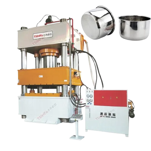 Stainless Steel Kitchenware Deep Drawing Hydraulic Press view 2