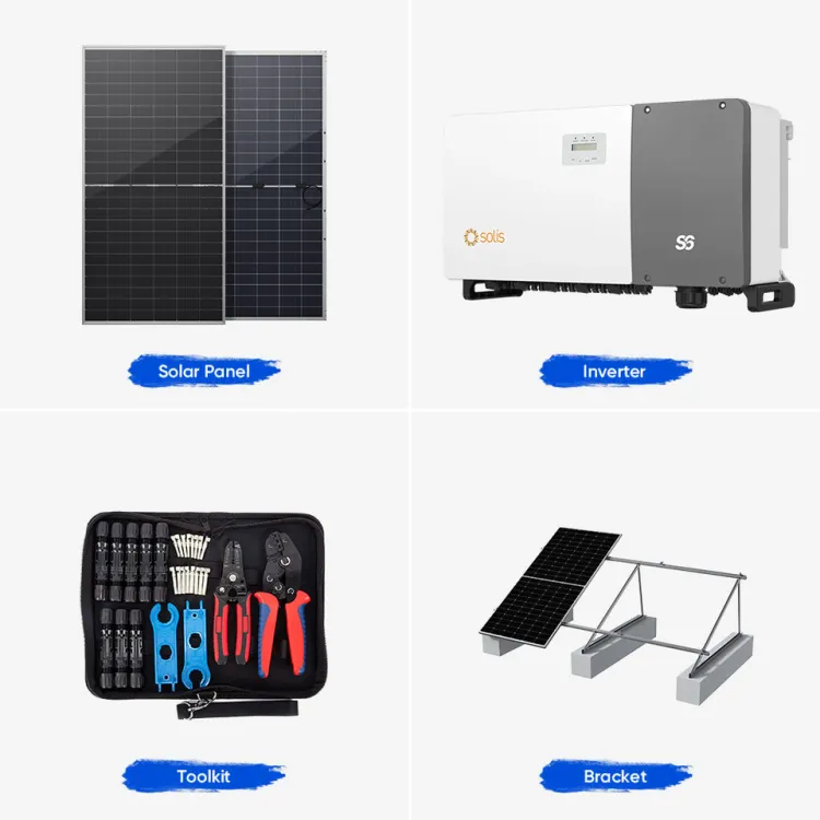 2MW Hybrid Grid Solar Energy System With Jinko Solar Panels view 3