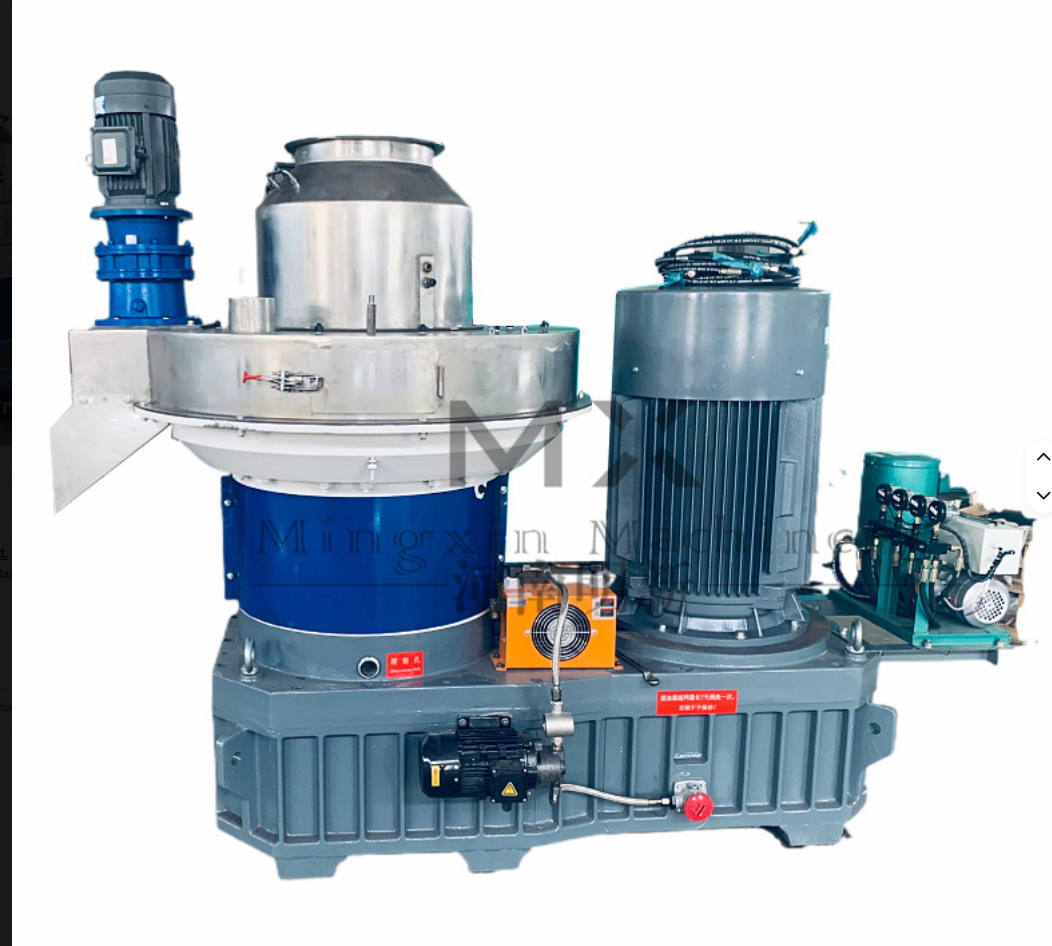 Wood Pellet Press Industrial Biomass Sawdust Pellet Plant for Olive Tree Firewood Pellet Machine — image 2