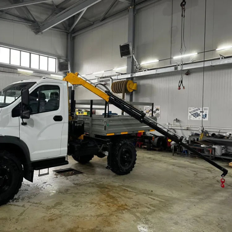 0.8/1 Ton Truck Hydraulic Mini Engine Knuckle Arm Construction Manipulator Pickup Truck Mounted Boom Crane with Remote Control — image 4