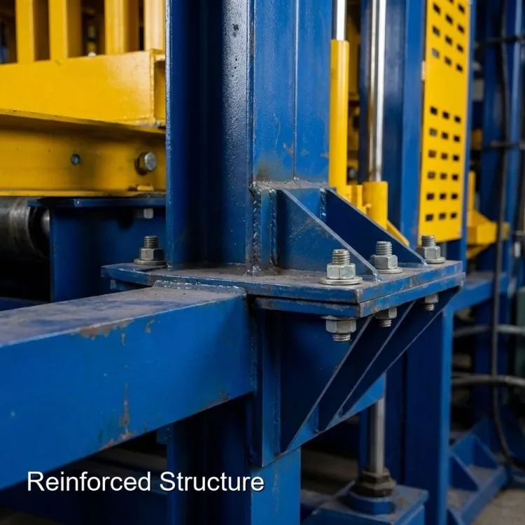 Complete Production Line QT4-16 Concrete Block Making Machine HF Machinery Fully Automatic Brick Plant — image 2