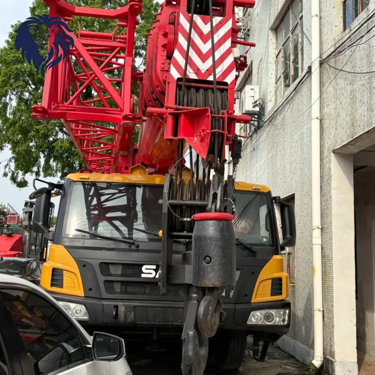 Used SANY 100 Ton Truck Crane 64m Main Boom Hydraulic Mobile Crane Heavy Duty Construction Machinery — image 2