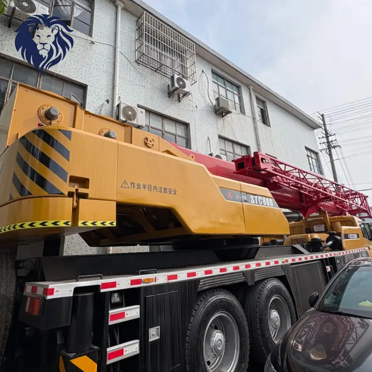 Used SANY 100 Ton Truck Crane 64m Main Boom Hydraulic Mobile Crane Heavy Duty Construction Machinery — image 3