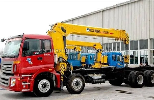 XCM G SQ14SK4Q 14 Tons Hydraulic Telescoping Arm Pickup Truck Mounted Crane for in Qatar — image 2