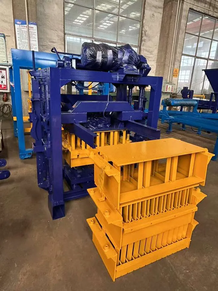 QT 4-35 Automatic Hollow Block Making Machine Design Condition Construction Sand Cement Fly Ash Concrete Molding Machine — image 2