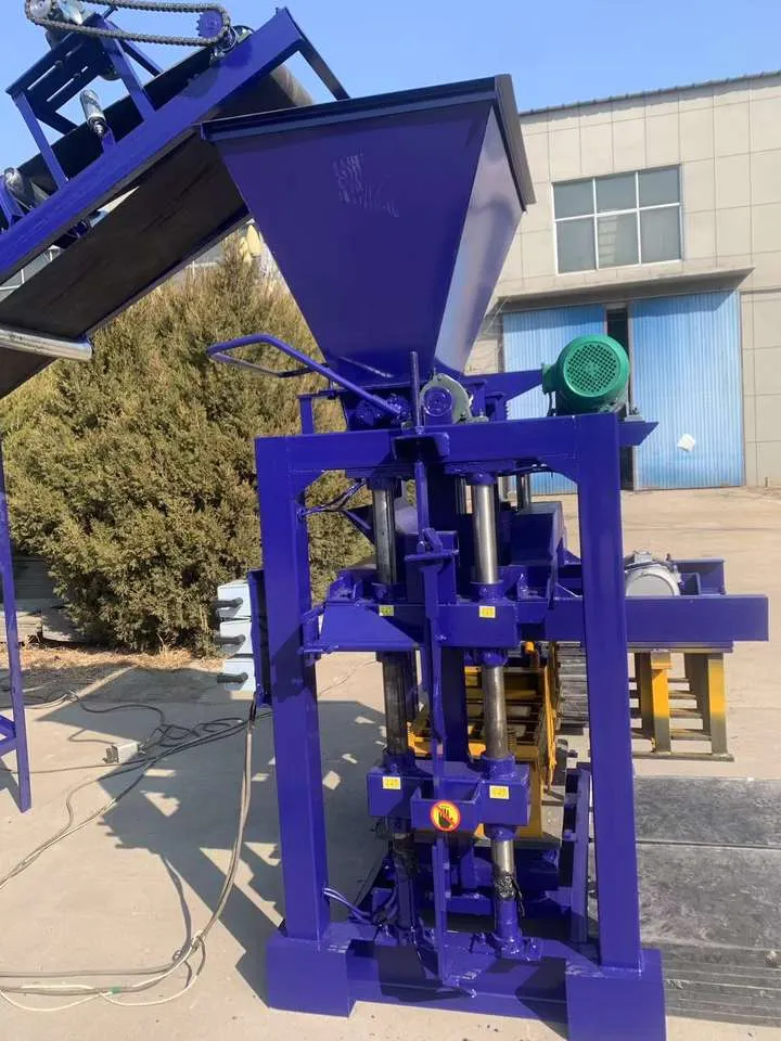 QT 4-35 Automatic Hollow Block Making Machine Design Condition Construction Sand Cement Fly Ash Concrete Molding Machine — image 3