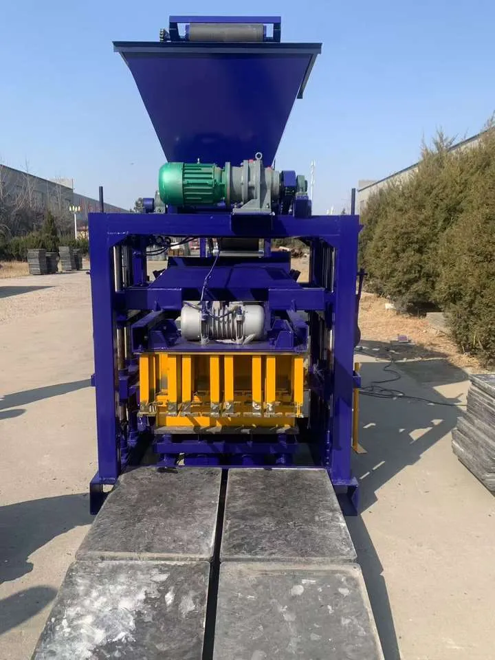 QT 4-35 Automatic Hollow Block Making Machine Design Condition Construction Sand Cement Fly Ash Concrete Molding Machine — image 4