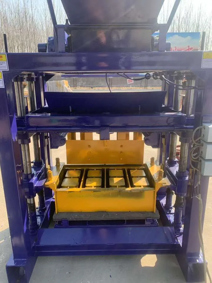 QT 4-35 Automatic Hollow Block Making Machine Design Condition Construction Sand Cement Fly Ash Concrete Molding Machine — image 5