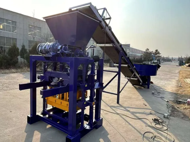 QT 4-35 Automatic Hollow Block Making Machine Design Condition Construction Sand Cement Fly Ash Concrete Molding Machine — image 6