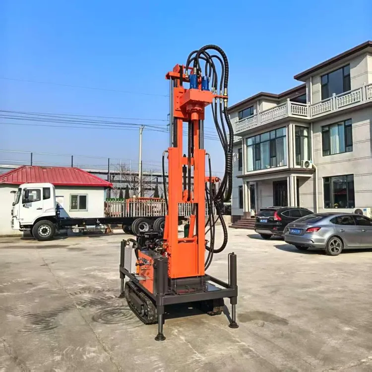Powerful Mobile Hydraulic Drill Rig on Wheels 100M 150M 200M Deep Hole Drilling Machine — image 4