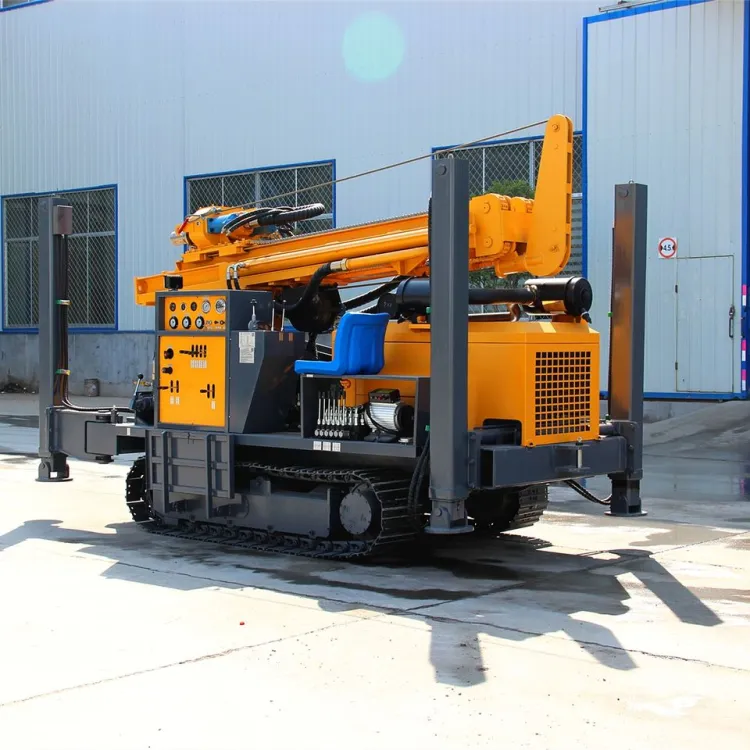 Design of 260m Depth Hydraulic Borehole Water Well Drilling Rig with High Click — image 4