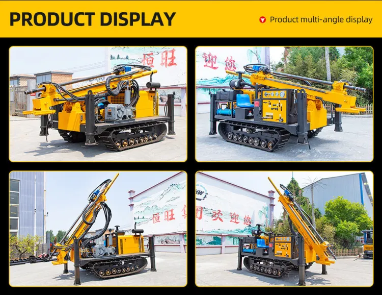 600m HW 2026 Fully Hydraulic Core Exploration Drilling Rig 600XL Core Sample Diamond SPT CE BQ NQ HQ PQ Crawler High Efficiency — image 4