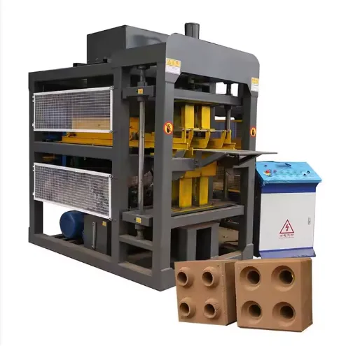 QT2-10 Automatic Clay Soil Interlocking Brick Making Machine for — image 6
