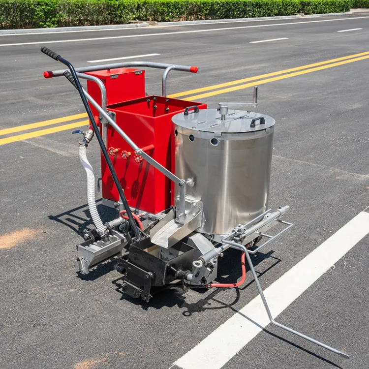 Quality assurance road marking thermo plastic machine road marking machine cold paint truck road marking machine thermoplastic — image 1