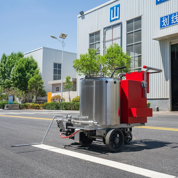 Quality assurance road marking thermo plastic machine road marking machine cold paint truck road marking machine thermoplastic — image 5