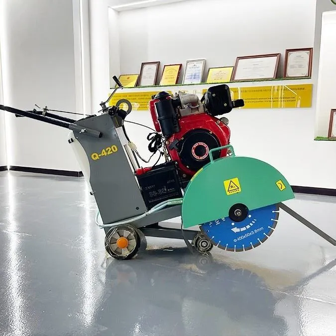 JOVE Diesel-Powered High Efficiency Small Road Cutting Machine for Asphalt Cement Concrete Pavement Joints — image 4