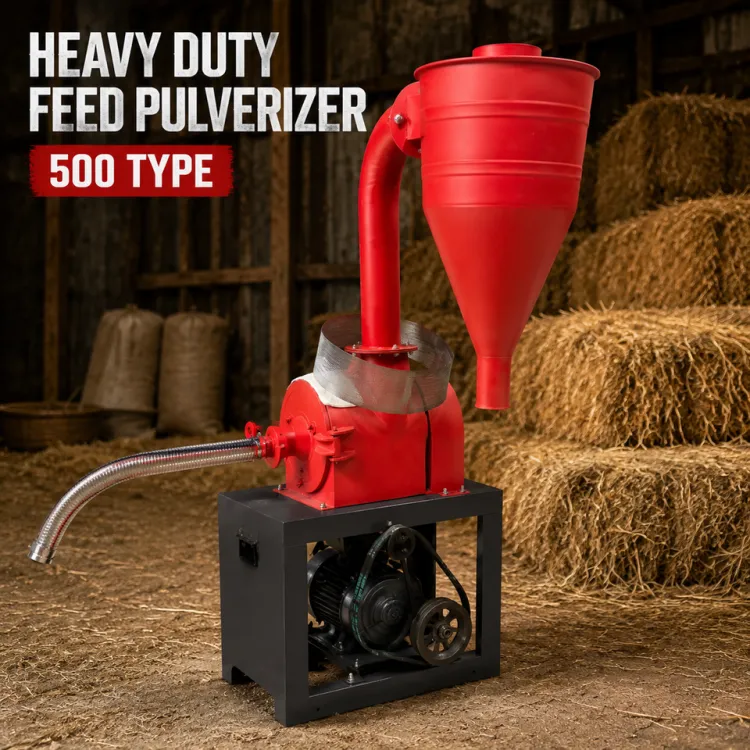 Model 500 Electric Feed Hammer Mill Crusher for Farms and Small Business — image 5