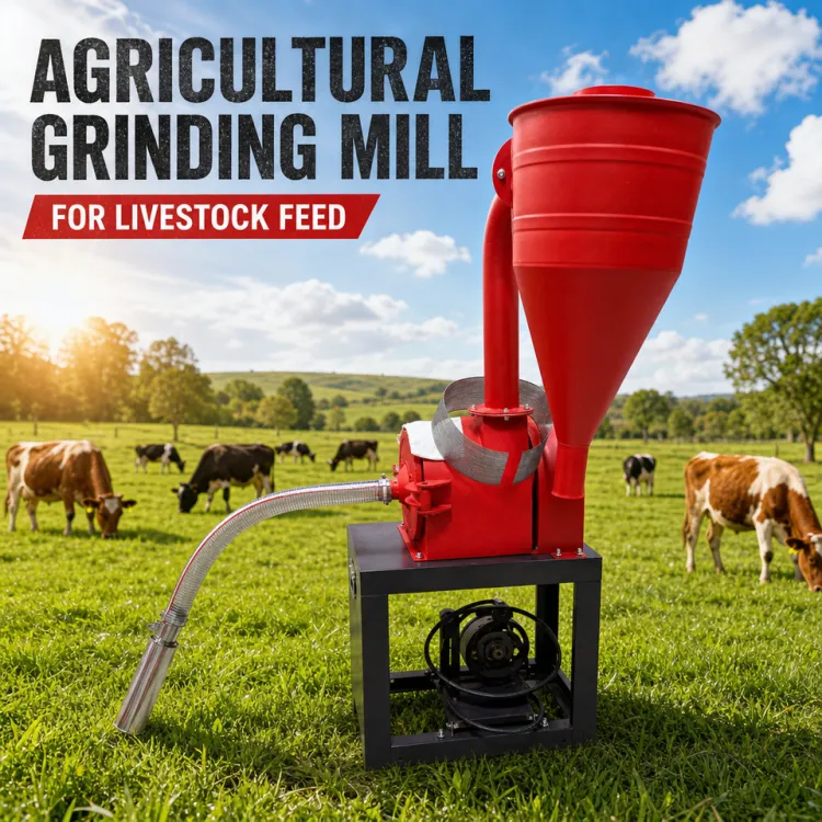 Model 500 Electric Feed Hammer Mill Crusher for Farms and Small Business — image 6