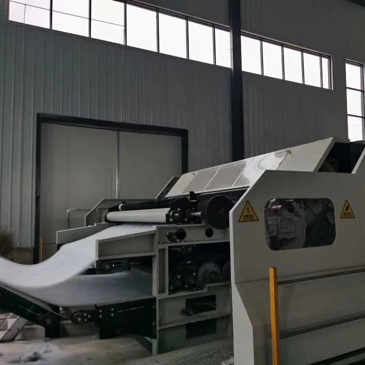 High Capacity Good Quality 2500mm Non Woven Hemp Wool Fiber Carding Machine for Wadding Fabric — image 7