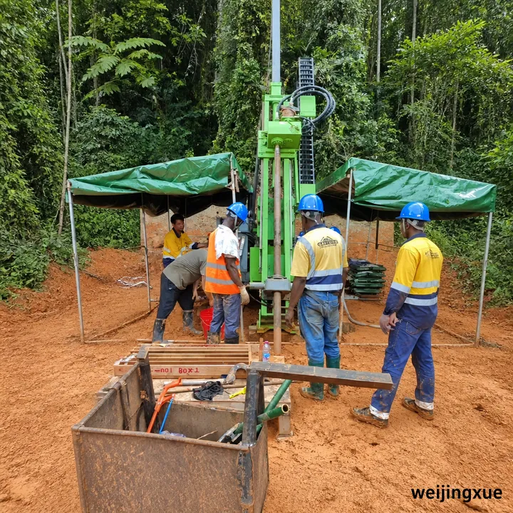 Fully Hydraulic Diesel Automatic Rope Core Drilling Rig with Engine & Bearing 400m Depth Rotation Head Diamond Core Drill — image 7