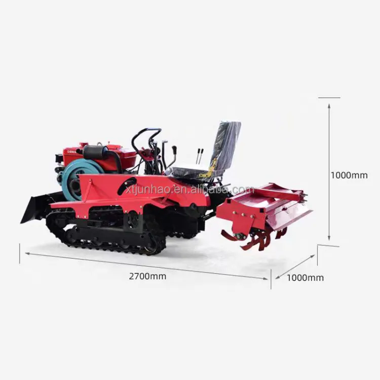 Rotary Tiller Farm Cultivator Multi-Functional Integrated Core Motor Ploughing Machine — image 2