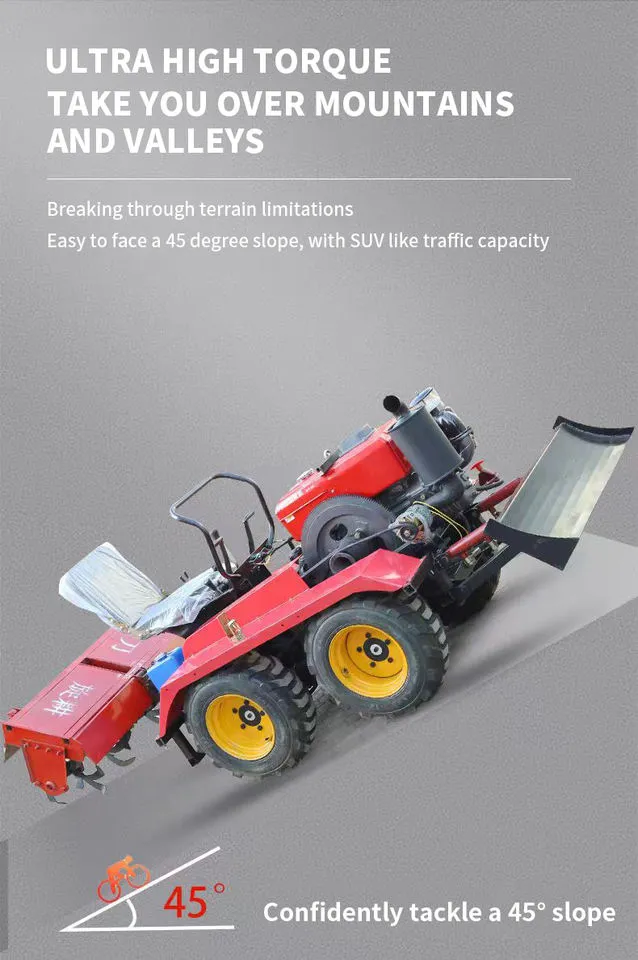 Rotary Tiller Farm Cultivator Multi-Functional Integrated Core Motor Ploughing Machine — image 5