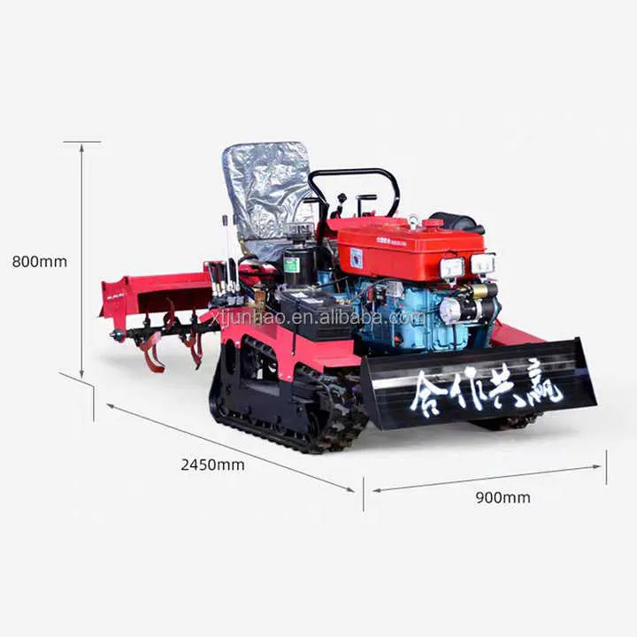 Rotary Tiller Farm Cultivator Multi-Functional Integrated Core Motor Ploughing Machine — image 7