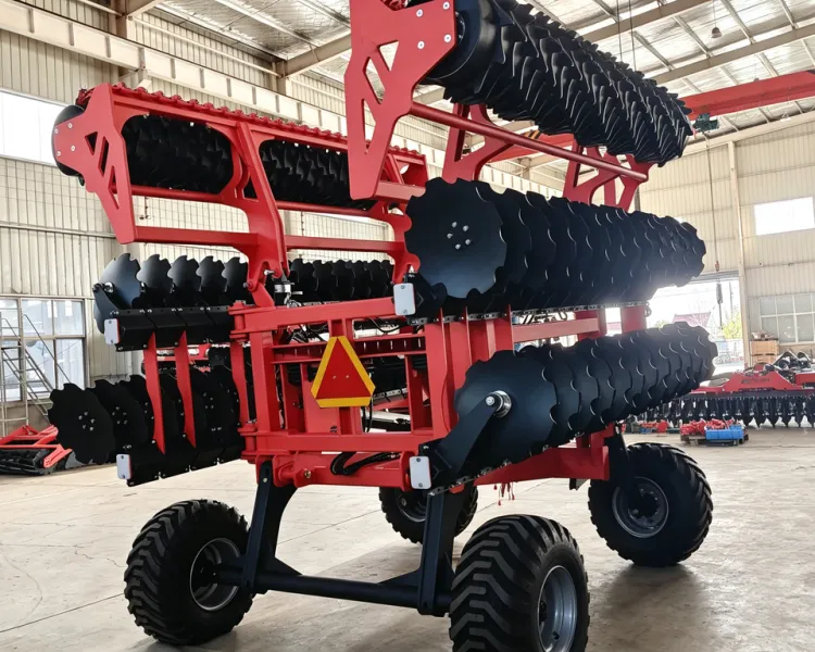 Agricultural Subsoiler Machine 2.7 4.5 5.4 6 7 8 MThree Point High Speed Disc Harrow 100-400hp Cutivator Disc Plough — image 1