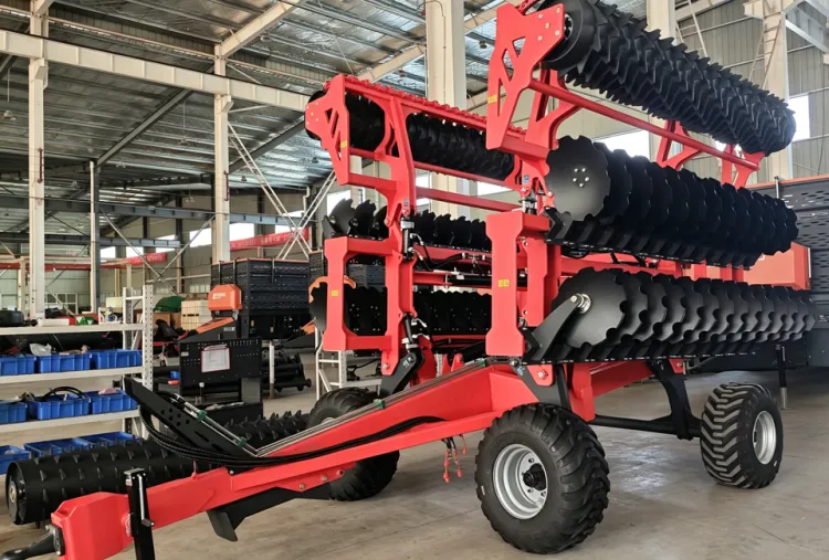 Agricultural Subsoiler Machine 2.7 4.5 5.4 6 7 8 MThree Point High Speed Disc Harrow 100-400hp Cutivator Disc Plough — image 2