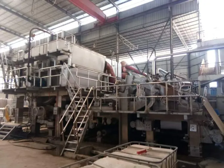 Paper Tissue Production Line 10 Tons Virgin Pulp Paper Facial Tissue Toilet Paper Making Machine — image 5