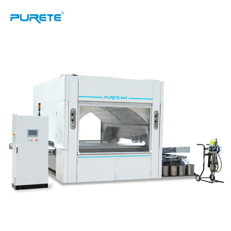 Automatic Woodworking Industry Production Line Painting Induction Type Paint Spraying Machine — image 2