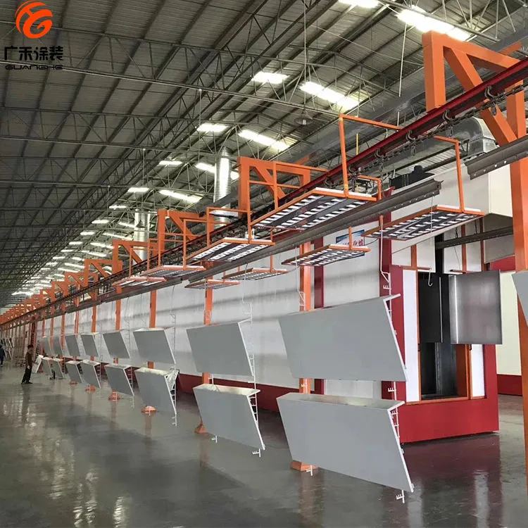 Automatic Powder Coating Spray Paint Machine Coating Production Line for — image 3