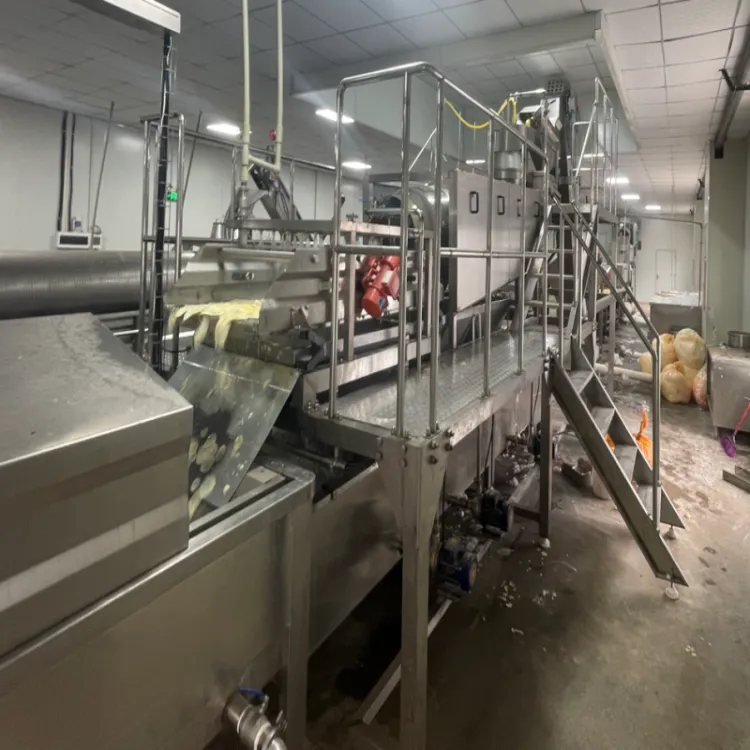 Industrial Automated Commercial French Fries Potato Chips Frying Gas Heated Potato Crisp Chips Fryer Machine Line — image 5