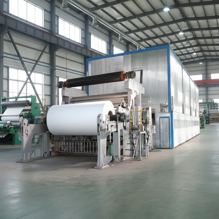 Office Copy Paper Production Line Newspaper Making Machine A4 Size Paper Slitting Machine Cultural Writing Paper Making Machine — image 1