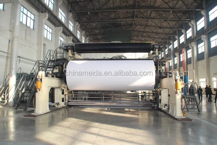 Office Copy Paper Production Line Newspaper Making Machine A4 Size Paper Slitting Machine Cultural Writing Paper Making Machine — image 6