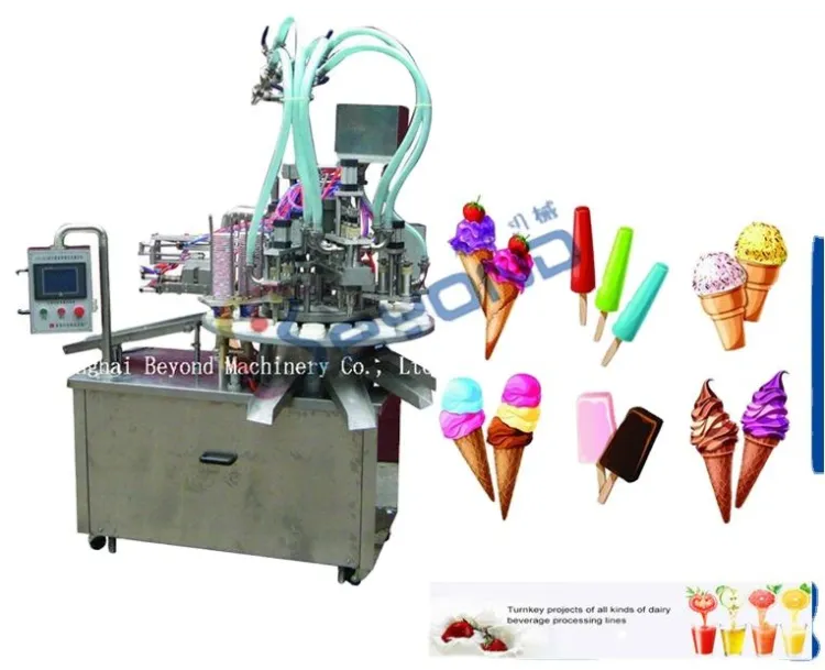Ice Cream Making Machine, Ice Cream Processing Line, Ice Cream Production Line — image 1