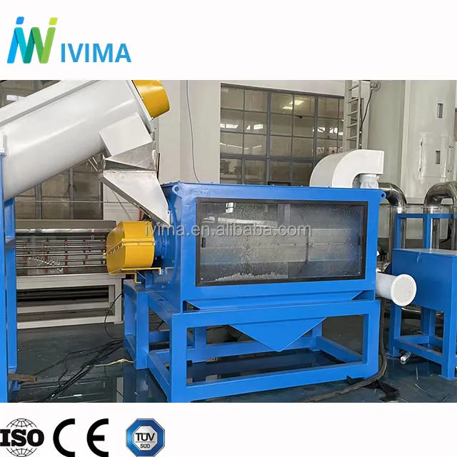 Automatic PP PE Film Plastic Recycling Washing Line & Waste Woven Bag Recycling Production Line with High Output — image 6